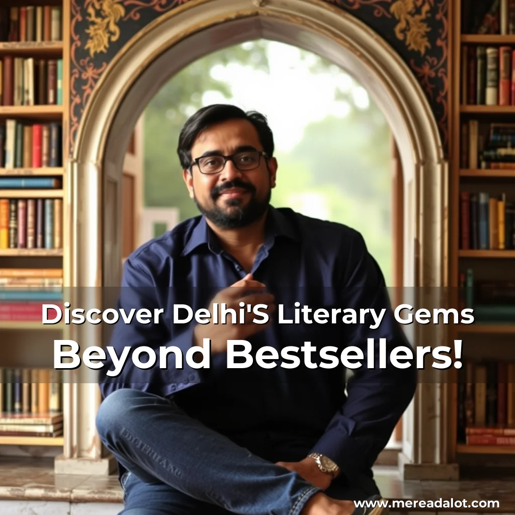 Artistic representation for Discover Delhi'S Literary Gems Beyond Bestsellers!