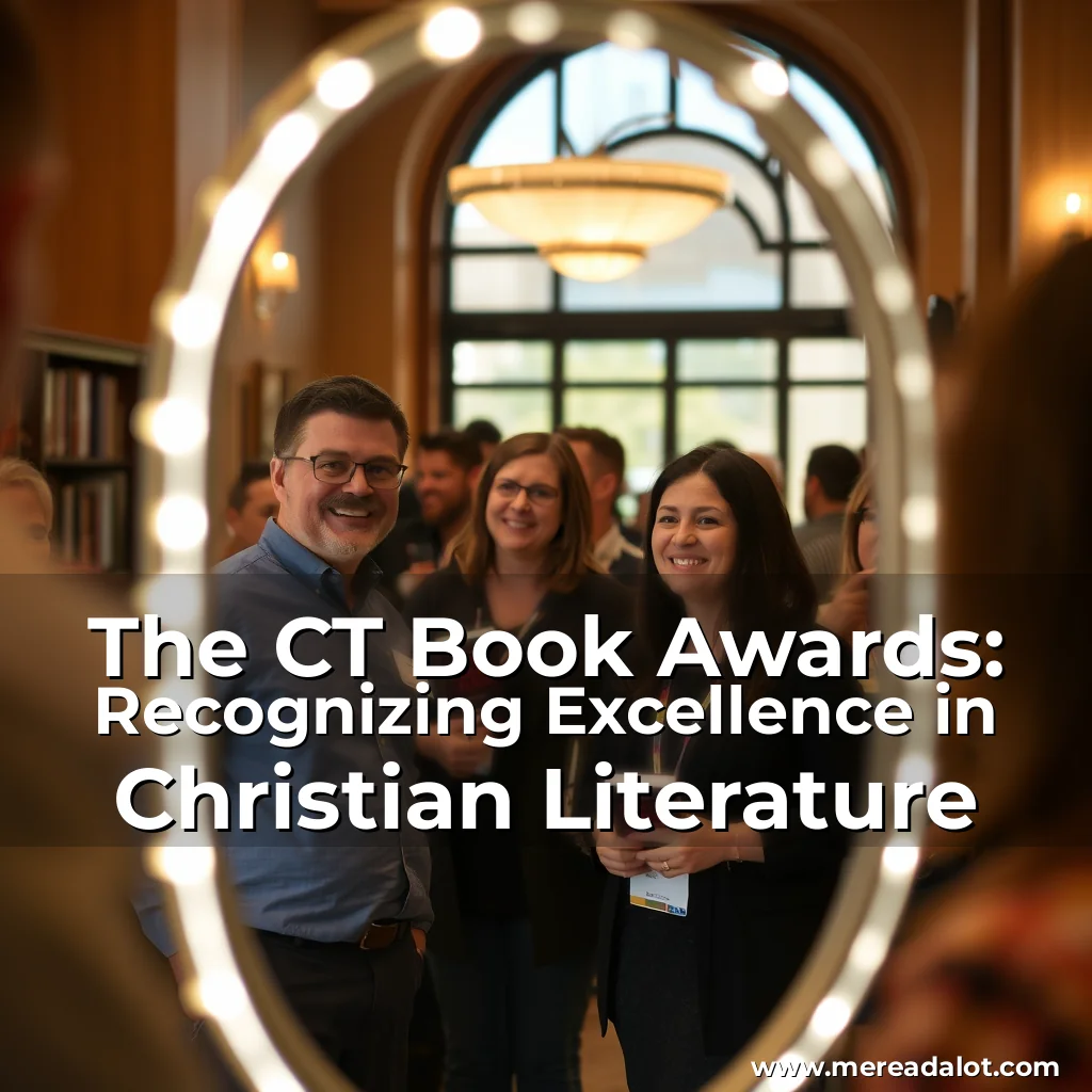 Artistic representation for The CT Book Awards: Recognizing Excellence in Christian Literature