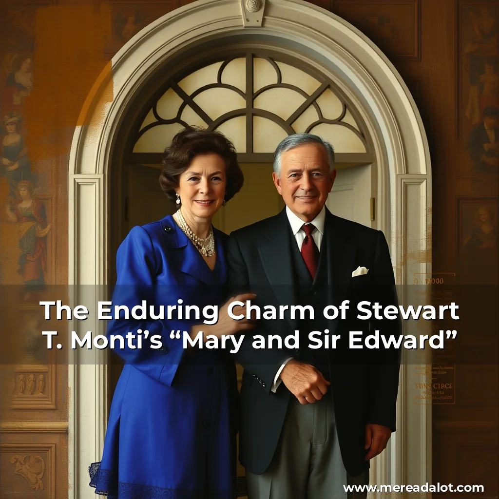Artistic representation for The Enduring Charm of Stewart T. Monti’s “Mary and Sir Edward”