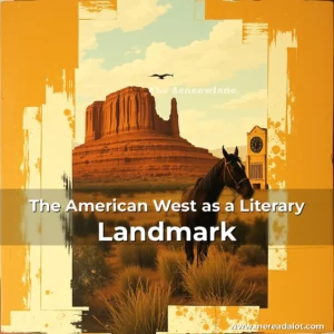 Artistic representation for The American West as a Literary Landmark