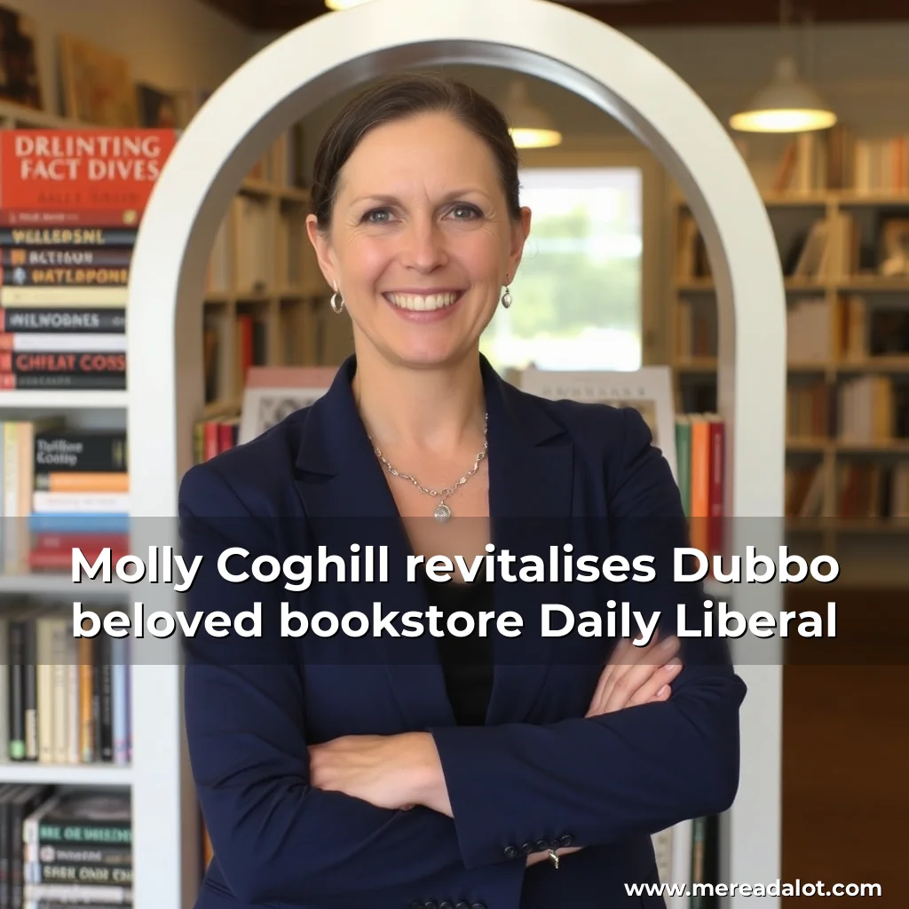 Artistic representation for Molly Coghill revitalises Dubbo beloved bookstore Daily Liberal