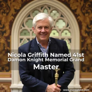 Artistic representation for Nicola Griffith Named 41st Damon Knight Memorial Grand Master