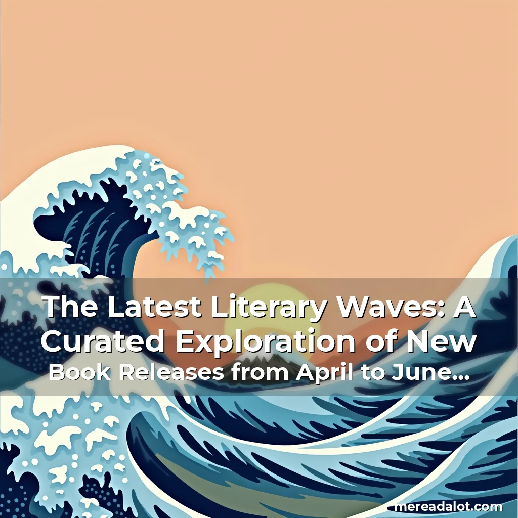 Artistic representation for The Latest Literary Waves: A Curated Exploration of New Book Releases from April to June 2025