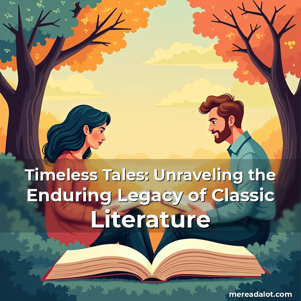 Artistic representation for Timeless Tales: Unraveling the Enduring Legacy of Classic Literature
